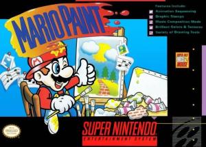 mario paint cover art